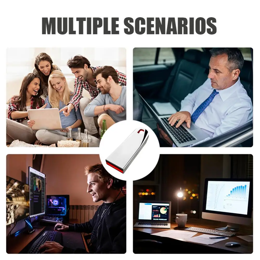 2TB USB 3.0 Flash Drives Mini Metal Pen Drive 1TB Memory Stick Storage U Disk usb flash drive flash drive pen drive