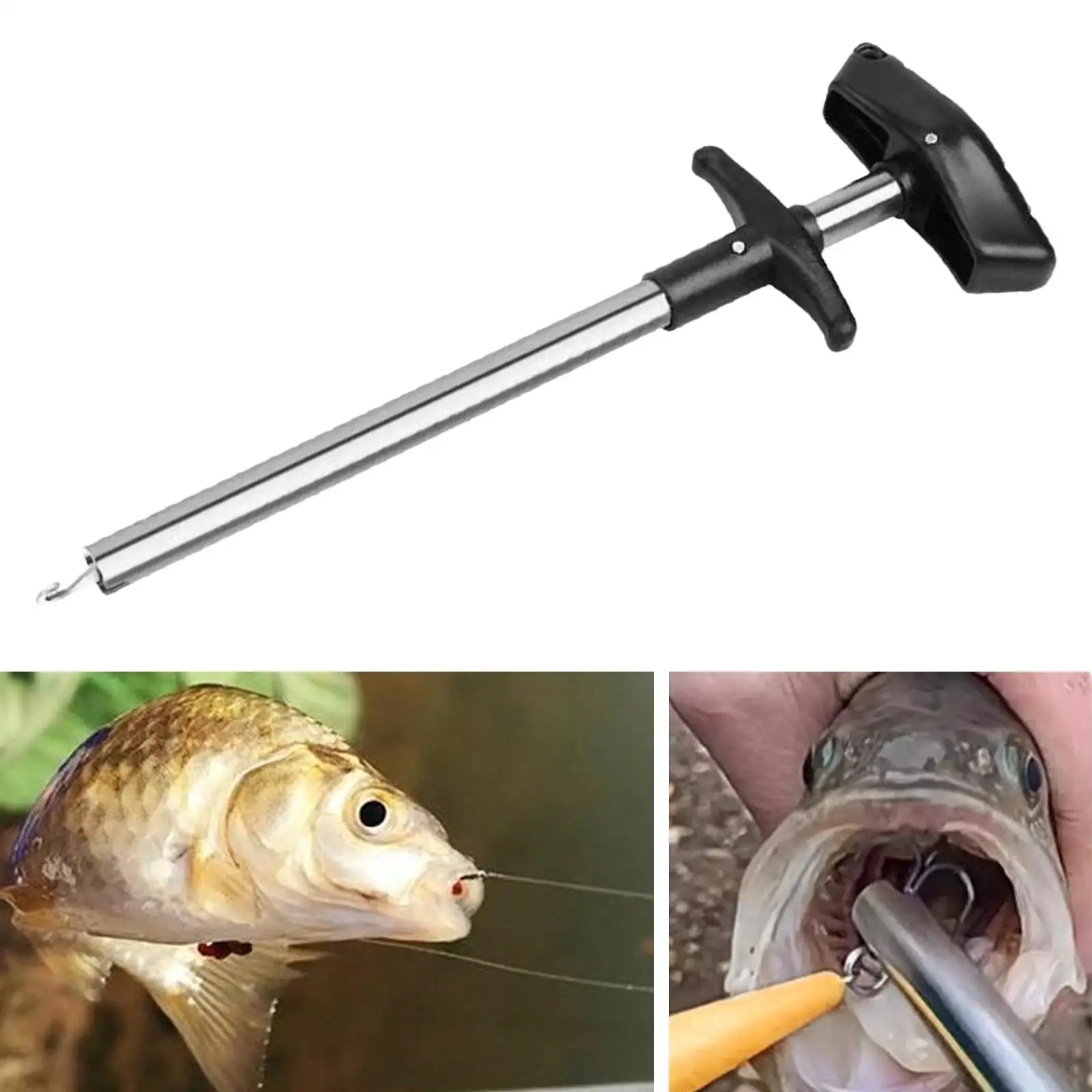 Fish Hook Remover Hook Extractor Reusable Accessories Quick Release Portable High Strength Fishing Dehooker Unhooking Tool