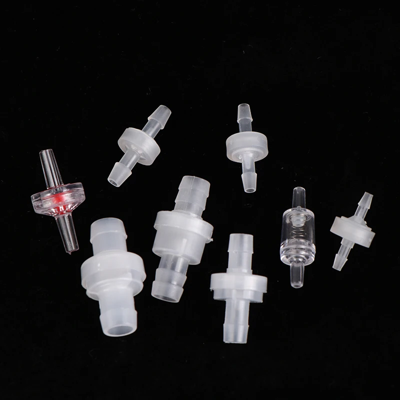 Check valve 3/4/6/8/10/12mm Plastic One-Way Non-Return Pagoda Inline Fluids Check Valve For Fuel Gas Liquid Ozone-Resistant Water Stop