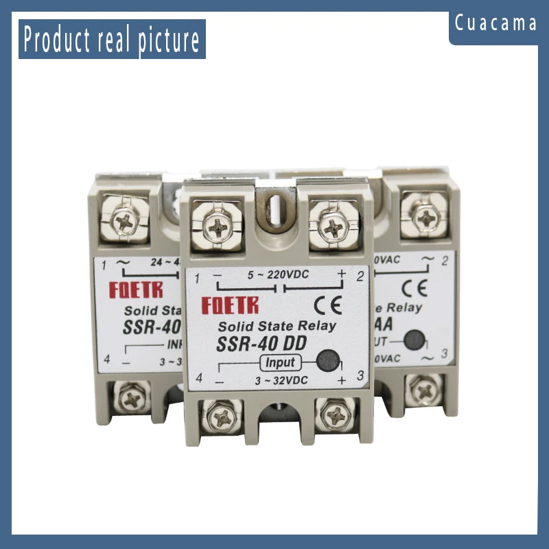 SSR-10DD SSR-25DD SSR-40DD SSR-60DD SSR-80DD SSR-100DD DC Controle DC 5-110V 5-200V