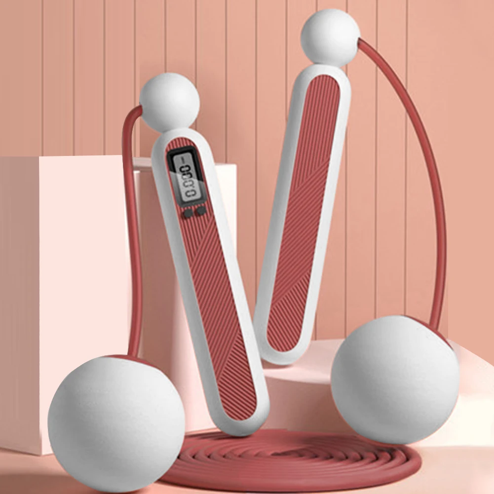 CordlessElectronicSkippingRopeSpeedSkippingCounterGymFitness