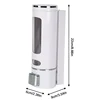 400ml Shower Soap Dispenser Wall Mounted Shampoo And Conditioner Dispenser Adhesive Handwashing Fluid Dispenser 6