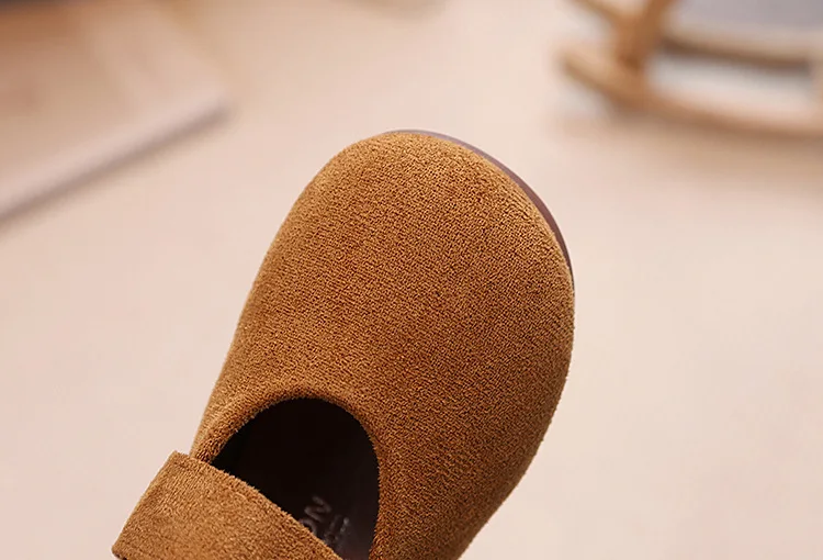 Mädchen Lederschuhe Kleinkinder Ballerinas Prinzessin Süße Kinderschuhe Weiche Schuhe T-Riemen Retro Klassische Kinder-Festtagsschuhe für Partys – Detail 7