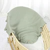 Solid Color Knitted Acrylic 70 by 90 Cm Baby Boys & Girls Swaddle Blanket Newborn Infant Security Blanket For All Seasons 3