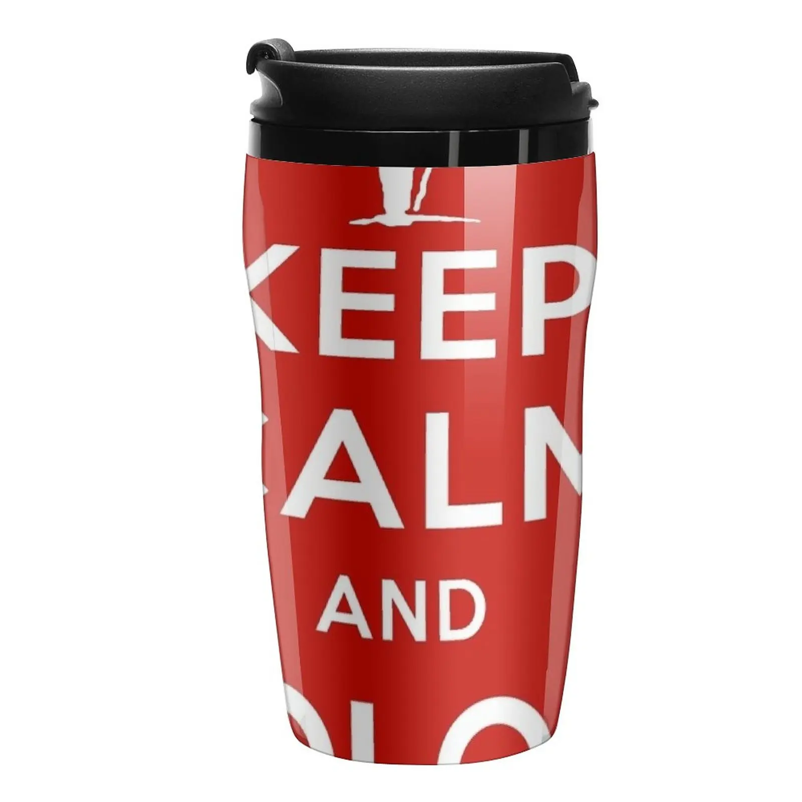 

Дорожная кофейная кружка Keep calm and WOLOLO, чашки для кофе, чаши для кофе, Термокружка для кофе, роскошная кофейная чашка