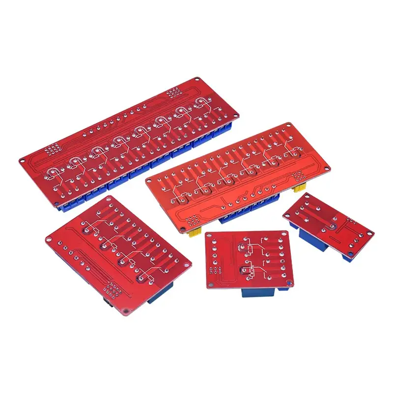 1 2 4 6 8 Channel Relay Module Board Shield with Optocouple High and Low Level Trigger for arduino Raspberry pi DC 5V 12V 24V image 2