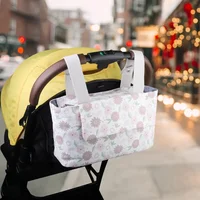 Mommy Travel Bag Baby Stroller Organizer Bags Bottle Holder for Baby Stroller Accessory Stroller Candy Storage Diaper Nappy Bags