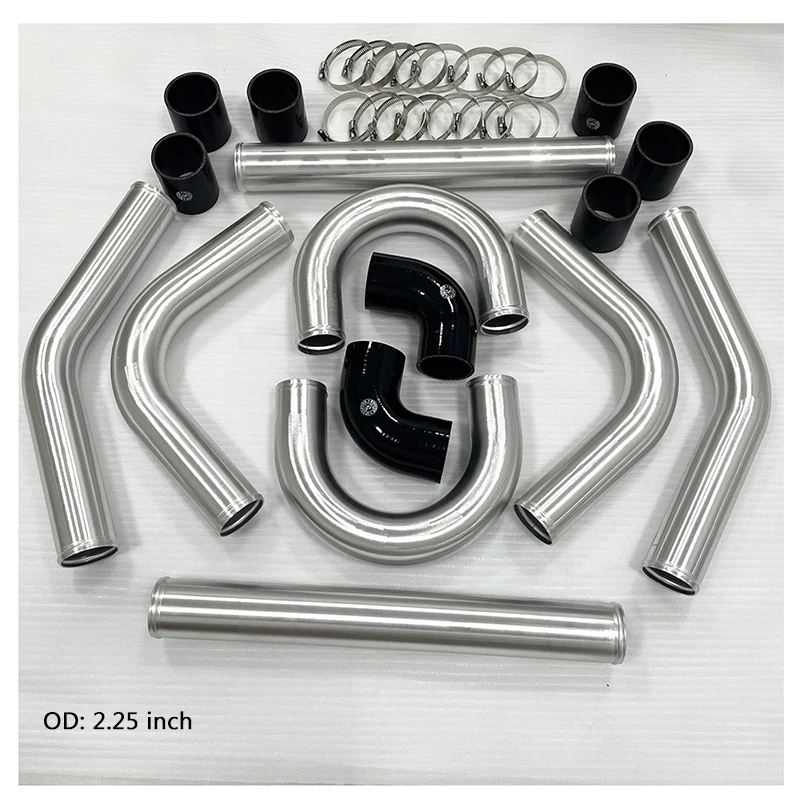 Kit De Tuberías De Intercooler De 2.5 Pulgadas Universales