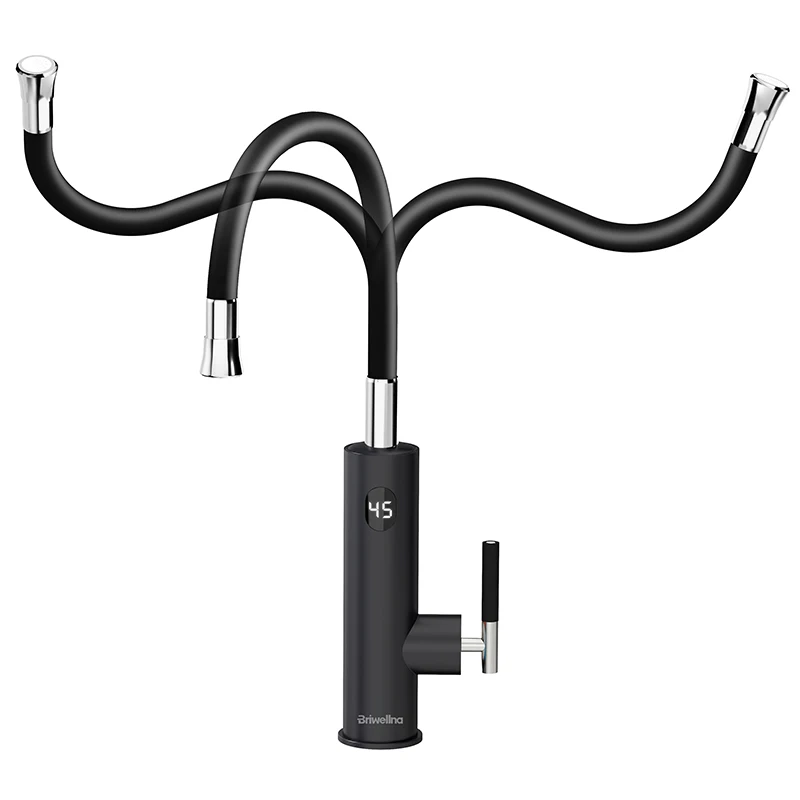 Briwellna سخان مياه كهربي 220 فولت سخان متدفق صنبو...