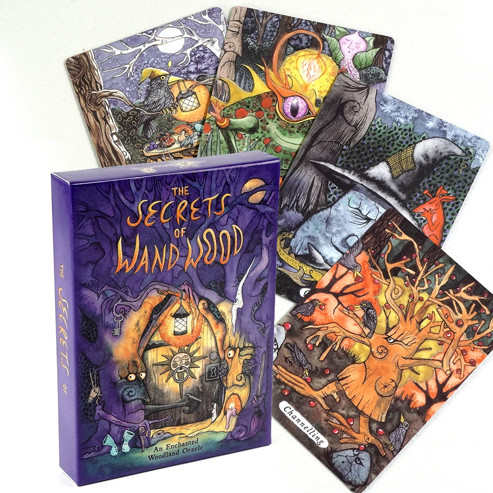 The Secrets Of Wand Wood An Oracle Deck 44Card Dai Creatori Dell'Arborim