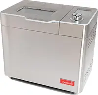 Home™ 2LB Artisan Bread Maker, Stainless Steel w/ 21 Functions, Ceramic Pan, Fruit/Nut Dispenser, 3 Loaf Sizes, 3 Shades, Gluten 1