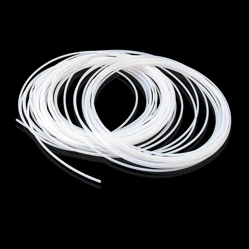 High-Temp Anti-Aging Corrosion-Resistant PTFE Teflon Capillary Tube - Insulated 1/3/5M 0.3-4mm