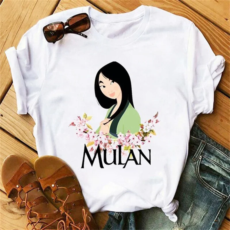 Discover Camiseta Mulan Princesa Disney, Mulan Mushu, Reino Mágico, Disney Mulan Merch para Hombre Mujer