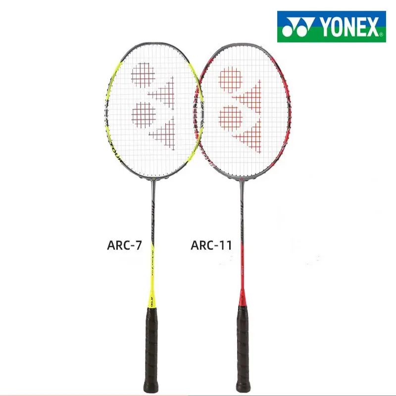 Description Picture 5 of itemYonex Original ARCSABER 11 PRO Badminton Racket ARC 7 PRO High Quality Speed Carbon Fiber Professional Rackets Set with Line