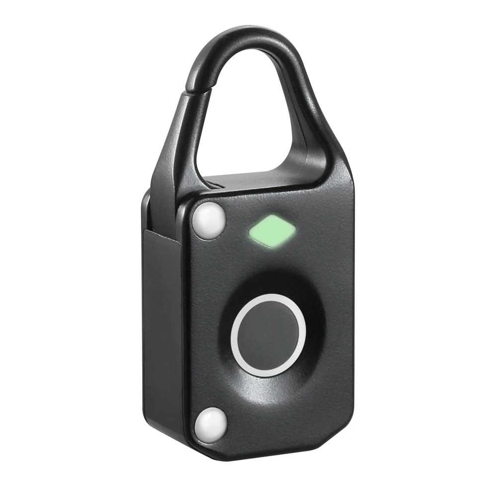 

Mini Fingerprint Lock Smart Waterproof Fingerprint Padlock Ideal for Gym Luggage Suitcase Backpack Bike Office