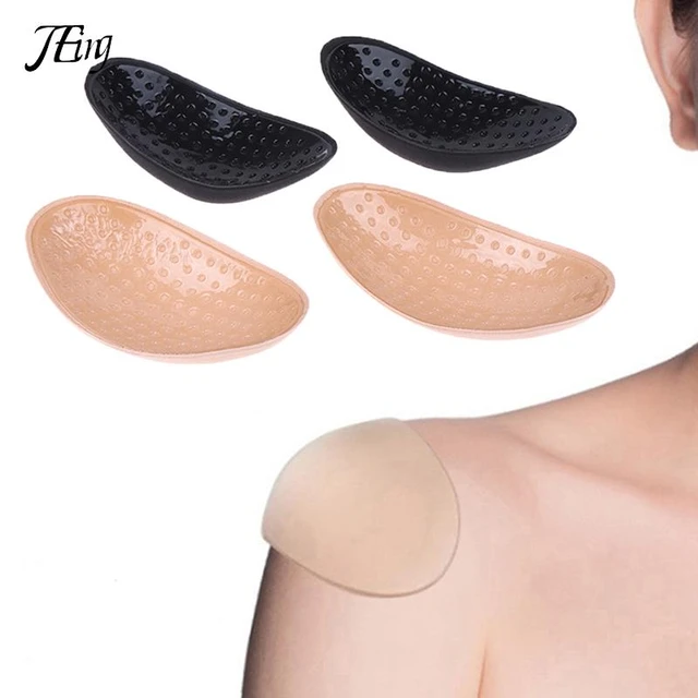 1Pair Invisible Shoulder Pads Detachable Breathable Shoulder Pad Anti-Slip  Decorative Shoulder Pads Clothes Sewing Accessories