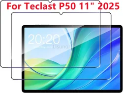Premium Tempered Glass Screen Protector - 2 Pack, HD Clarity & 9H Hardness (P50 11in 2025)