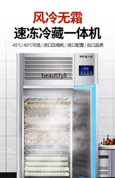 YH A56 Quick-freezing freezer commercial minus freezing insert refrigerator buns dumplings sea cucumber quick-freezing machine