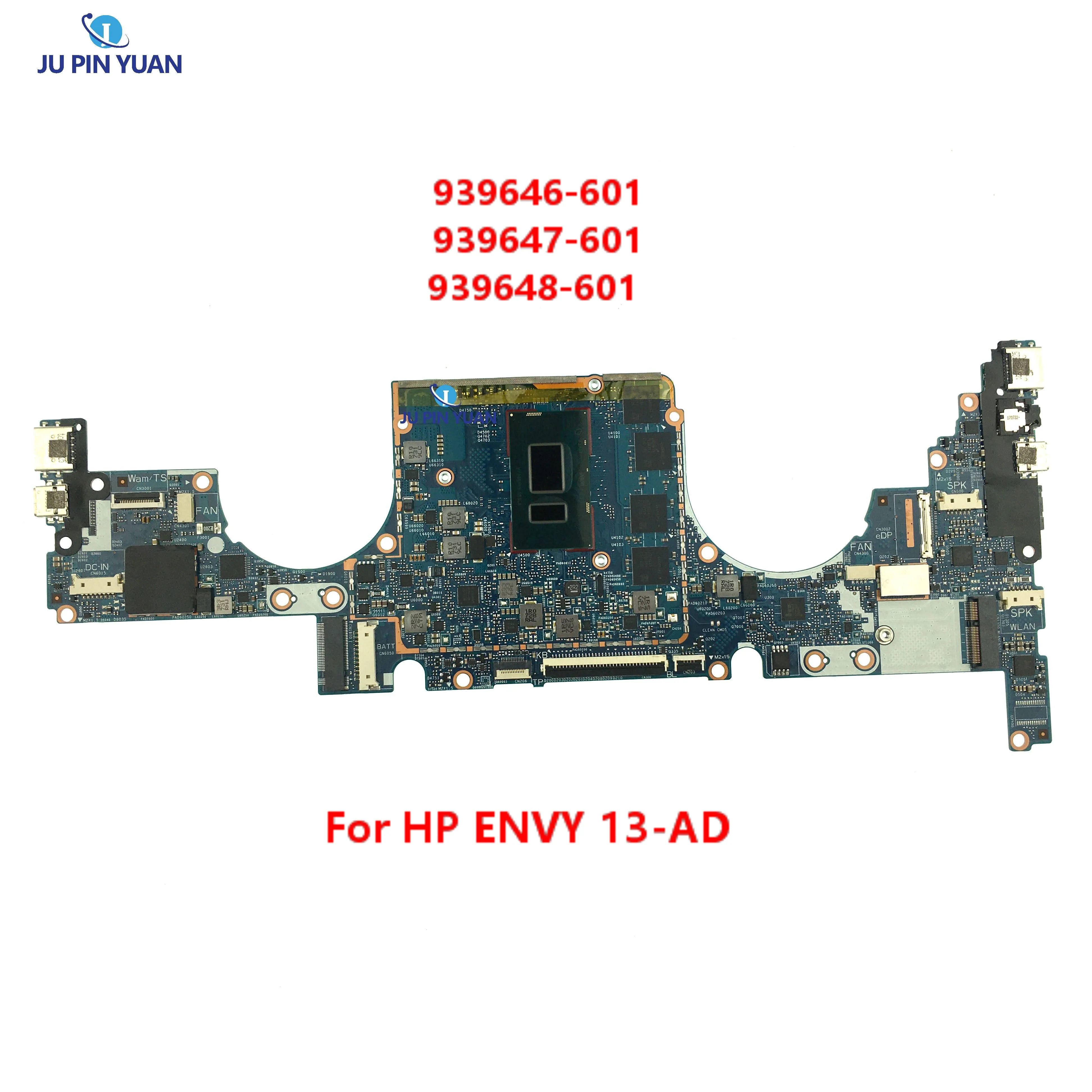 

939648-601 6050A2923901-MB-A01 Mainboard For HP ENVY 13-AD Laptop Motherboard 939646-601 939647-601 TPN-I128 For HP ENVY 128