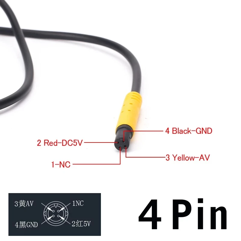 AZDOME-GS63H M06 ̷  ī޶, 4 , 2.5mm, ڵ DVR  ڴ,    ī޶