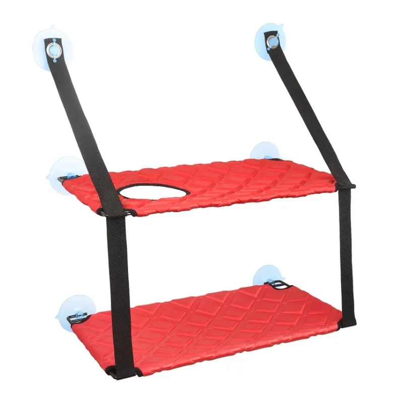 

Шезлонг для кошек с двойным уровнем на присоске