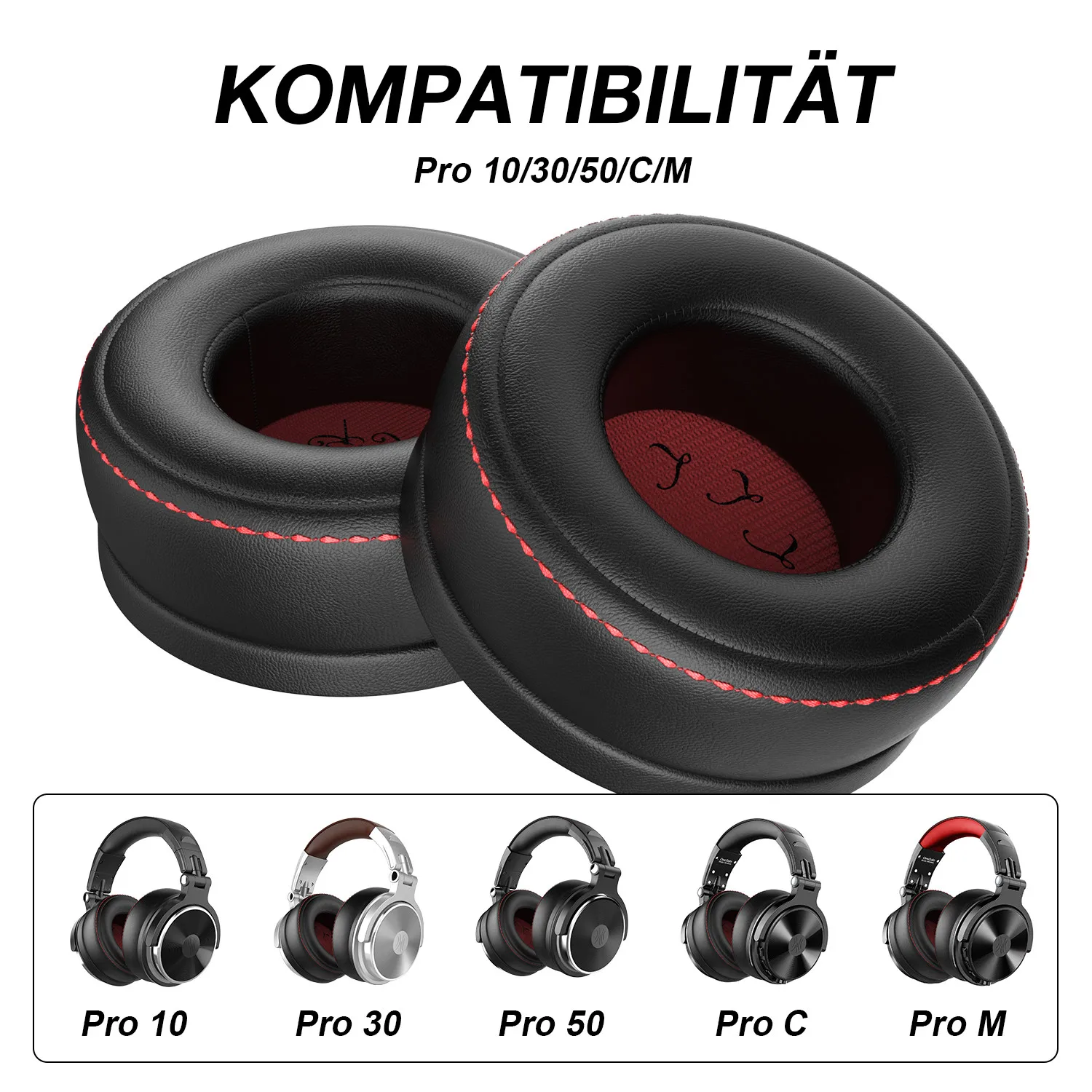 Auscultadores DJ, Studio Pro, Over-ear, Espuma de