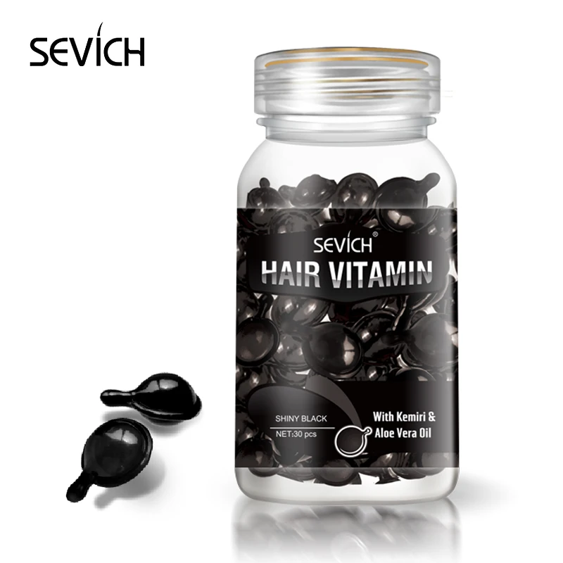thumbnail image 1 of 30 cápsulas de vitaminas para el cabello, aceite de complejo de queratina, suero hidratante y nutritivo para el cabello, aceite de tratamiento capilar para todo tipo de cabello, aceite reparador., 1 of 5