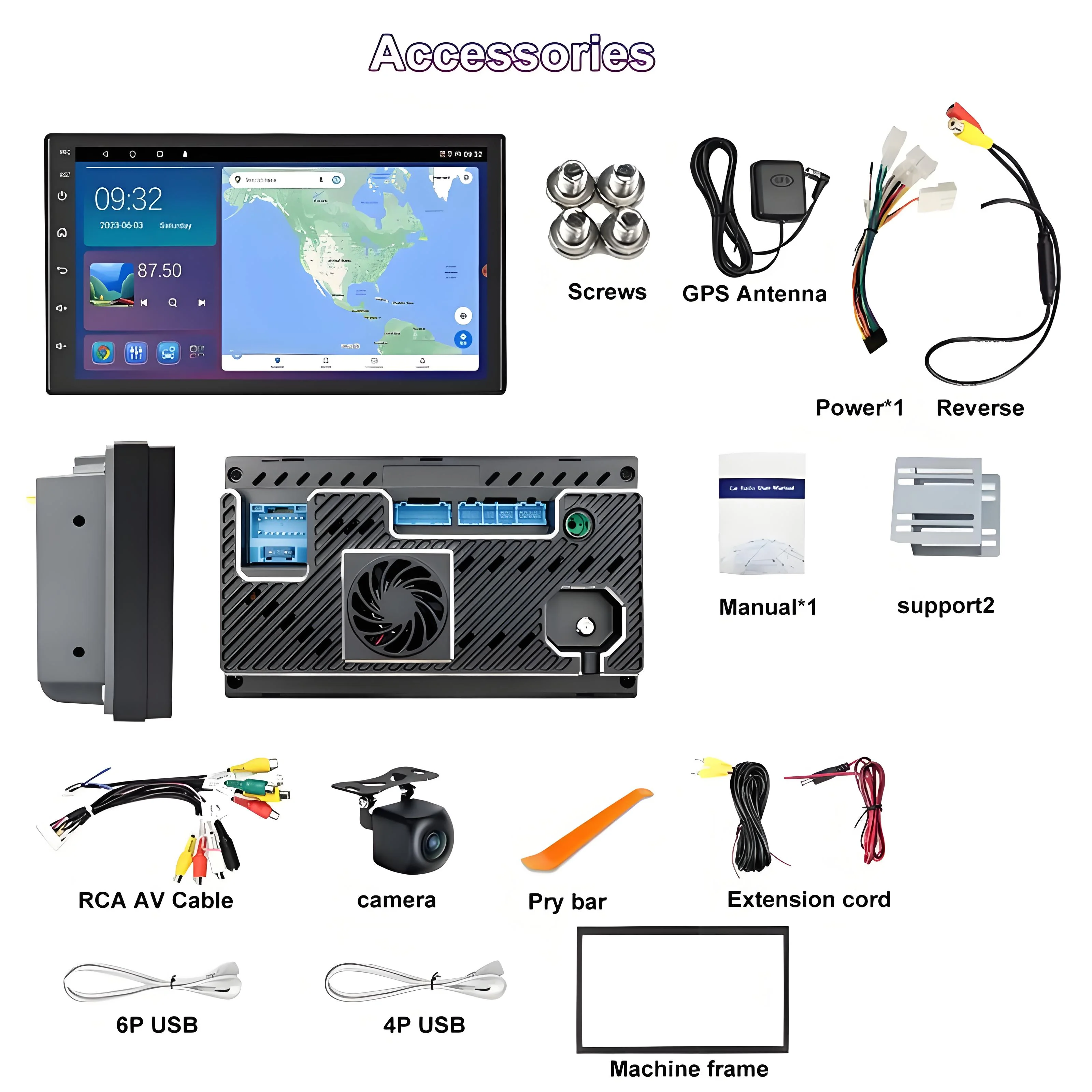 Autoradio Carplay per Nissan Patrol GU 1997-2009 Navigazione GPS Android Auto Stereo Lettore Multimediale DVD Schermo Display 5G Wifi - immagine 6