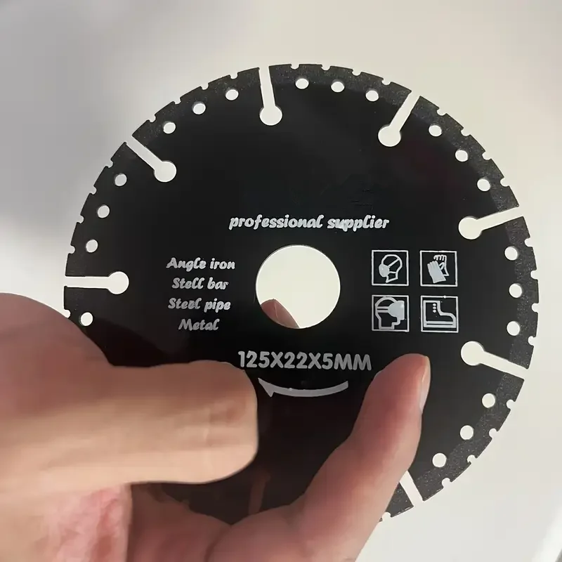 125mm Metall-Schneidblätter mit Diamantbeschichtung - Scharfe Scheiben für Stahl, Aluminium, Beton, Stein, Marmor, Eisen Schneidscheiben
