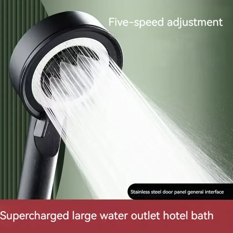 5 Modes Shower Head High Pressure Showerhead Portable Filter Rainfall Faucet Tap Bathroom Bath Home Innovative Accessories 2
