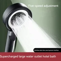 5 Modes Shower Head High Pressure Showerhead Portable Filter Rainfall Faucet Tap Bathroom Bath Home Innovative Accessories 2