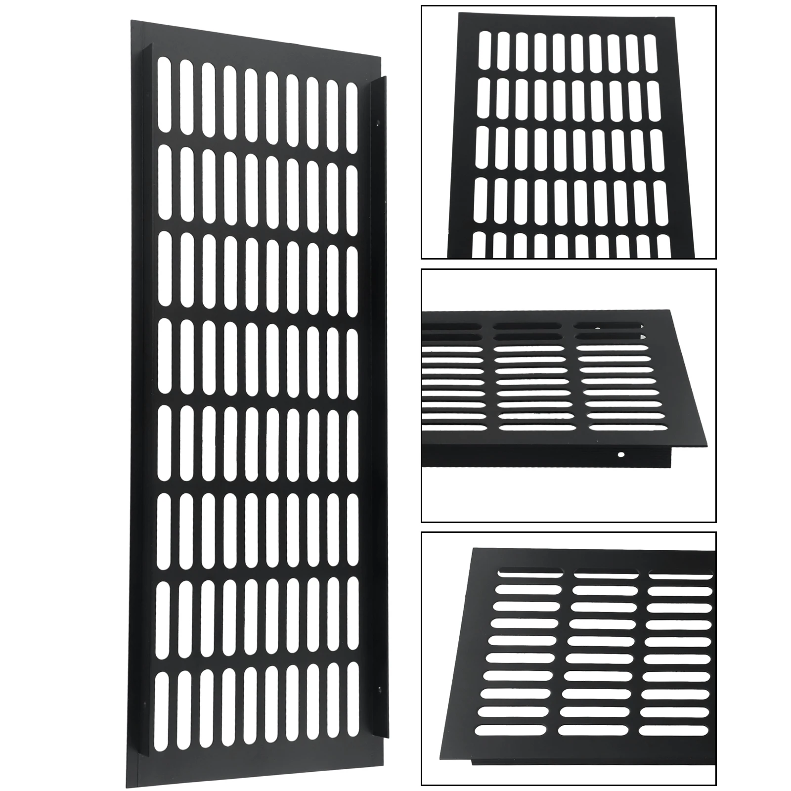 150mm Vents Perforated Sheet Aluminum Alloy Air Vent Perforated Sheet Cabinet Wardrobe Breathable Mesh Ventilation Grille