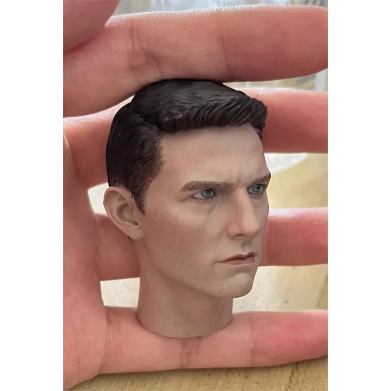 Testa Scolpita Maschile Asiatica 1/6 Per Action Figure – PVC, Senza Barba, Per Modellismo E Collezione