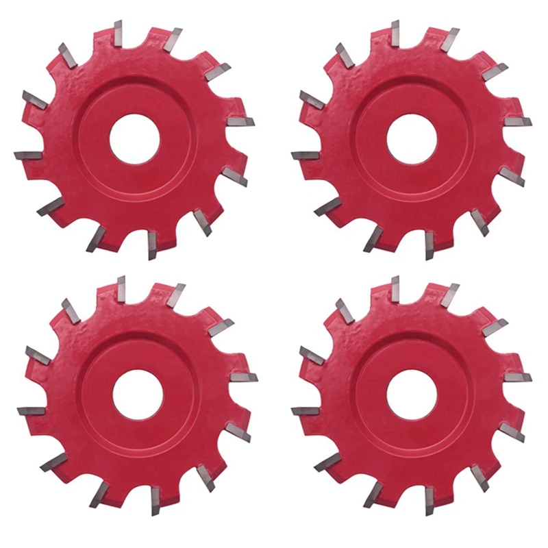 

4X Circular Saw Cutter Round Sawing Cutting Blades Discs Open Composite Panel Slot Groove Plate For Spindle Mac- 10Mm