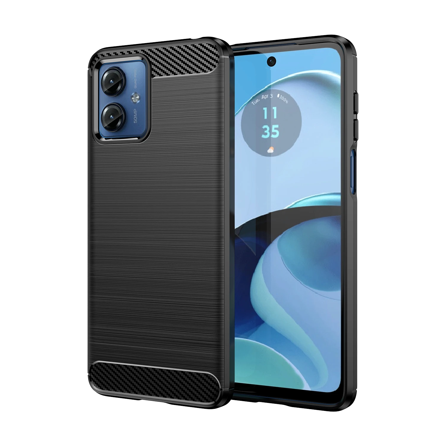 

For Motorola Moto G14 Case For Moto G14 Cover Funda Coque Protective Soft Silicone Phone Bumper For Motorola Moto G14