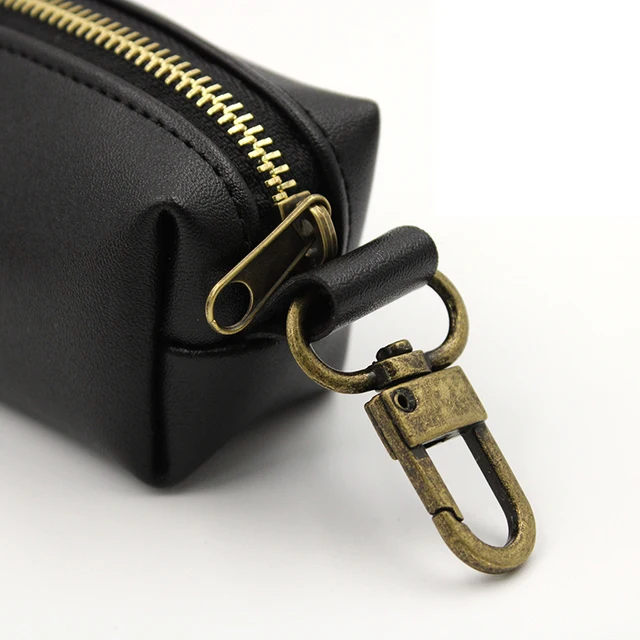 Dog Poop Bag Holder, Dog Poop Bag Dispenser with Metal Carabiner Clip, Sturdy and Guaranteed Leakproof Bag Holders for Leashe 5