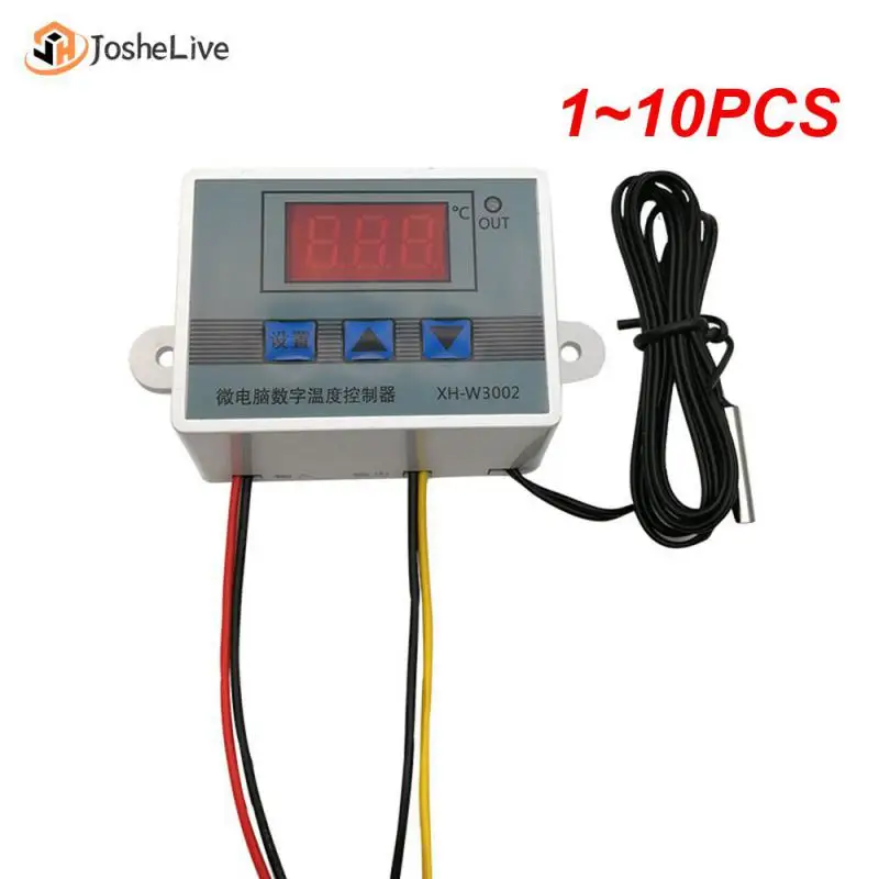 

1~10PCS Microcomputer digital display temperature control switch 12V-220V 120W240W1500W thermostat NTC sensor temperature W3001