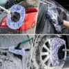 Replacement Cloth Cover for Car Long Handle Brush Head Car Wash Brush Plush Mop Brush Cover 1pc Car Cleaning Car Accessories 3