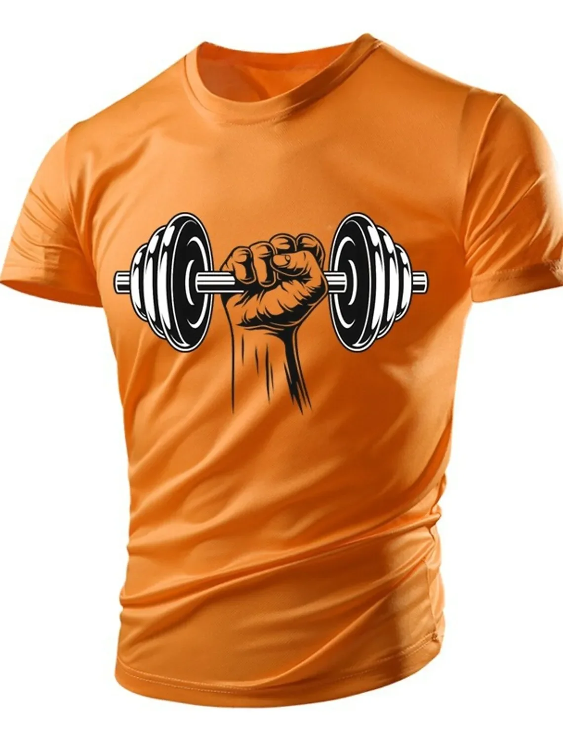 Рисунок 2 - Футболка мужская оверсайз с рисунком штанги