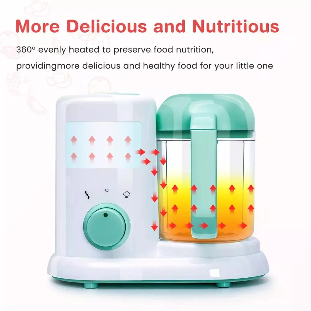 New Baby Feeding Food Maker Supplement Newbron Baby Food Cooking Blenders Steamer Processor Infant Fruit Vegetable Maker