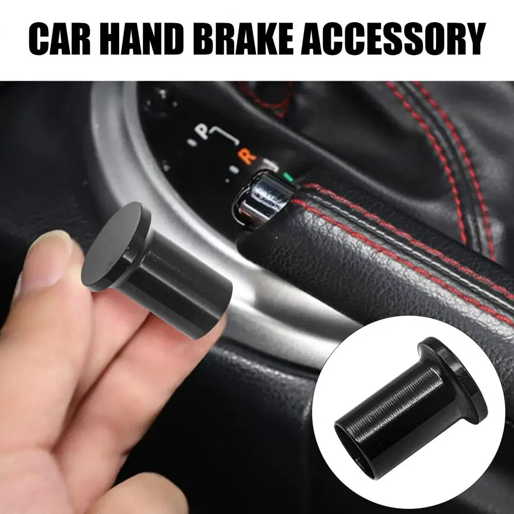 Car Hand Brake Accessory Corrosion-resistant Hand Brake Cover Aluminum Alloy Car Cover Universal Suv Auto Handbrake handbrake switch cover