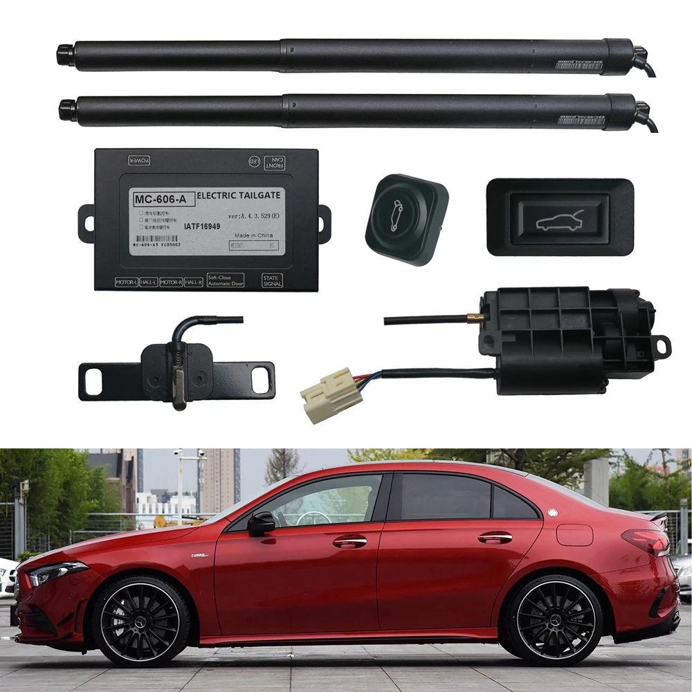 

Автомобильный Электрический подъемник задних ворот для Mercedes Benz A-Class 2016-2018 W176 (двухколяска автомобиля), Интеллектуальный переключатель для багажника автомобиля