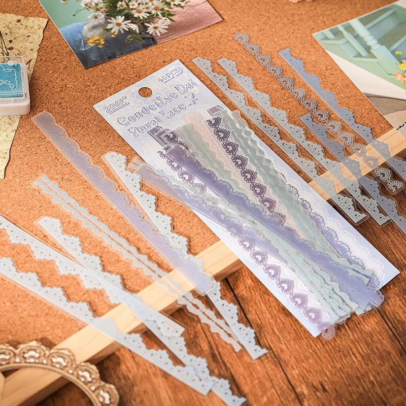 Lace Aesthetic Sticker Set 6