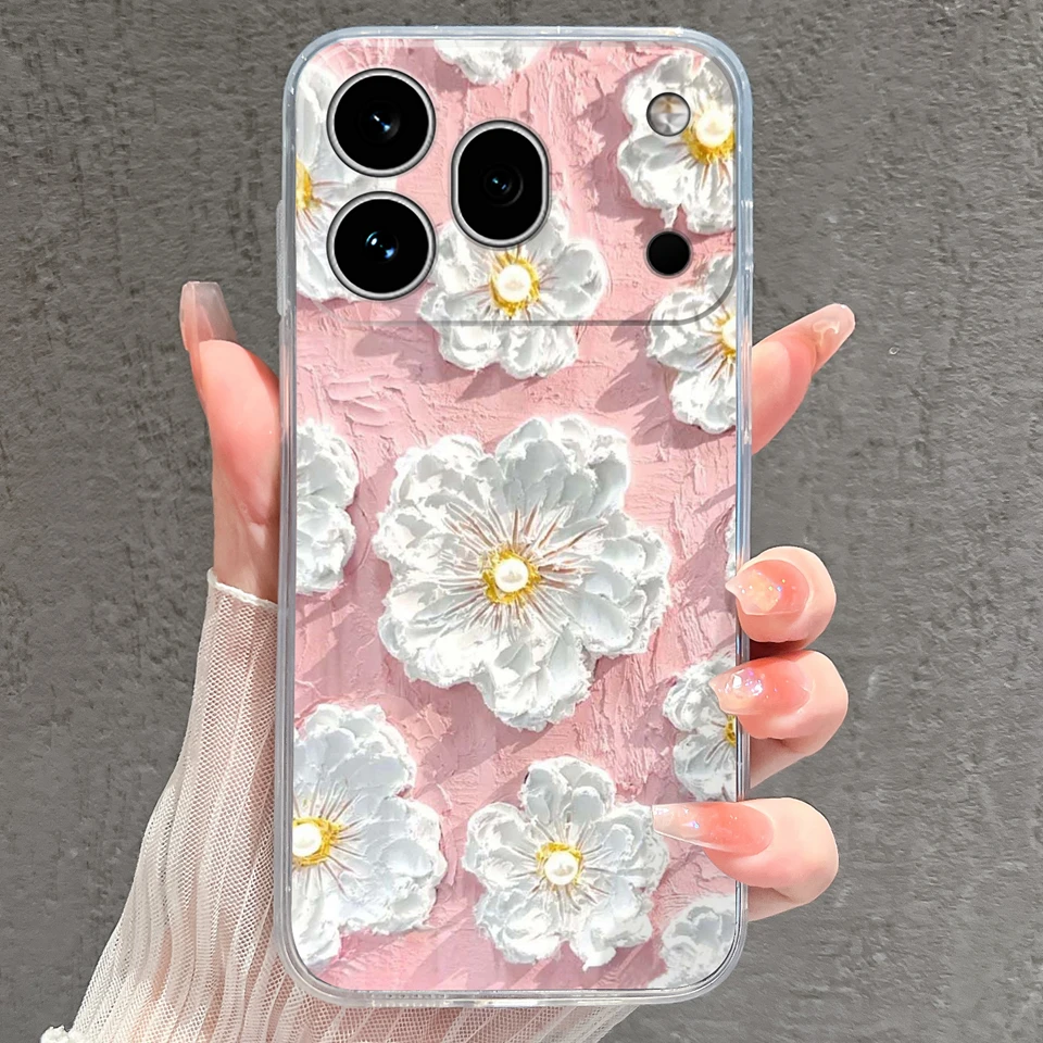 Cute Little Prince Anti-Slip Durable Transparent Phone Case - Silicone TPU Protective Shell