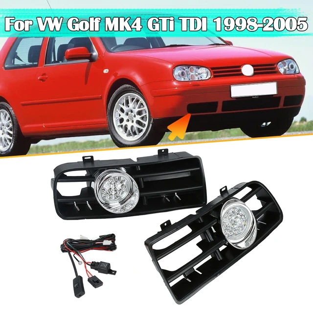 Feu Antibrouillard Led Pour Vw Golf 4 Mk4 Gti Tdi 1997 – 2006, Feu De  Conduite Drl, Feu De Course, Clignotant - Assemblée De Lumière De  Brouillard - AliExpress