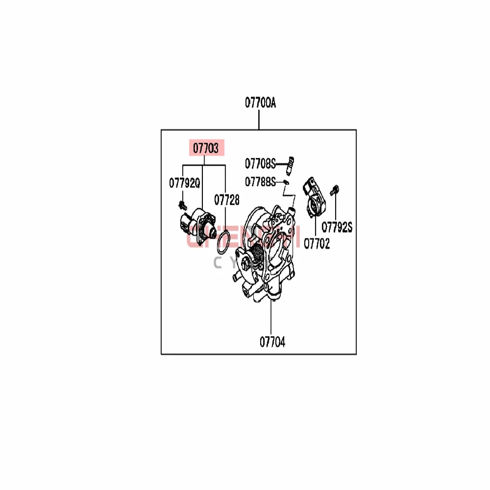 Idle Air Control Valves Control Motors For Pajero Montero D53A EA8A K89W V63W V65W V73W V75W MD628174