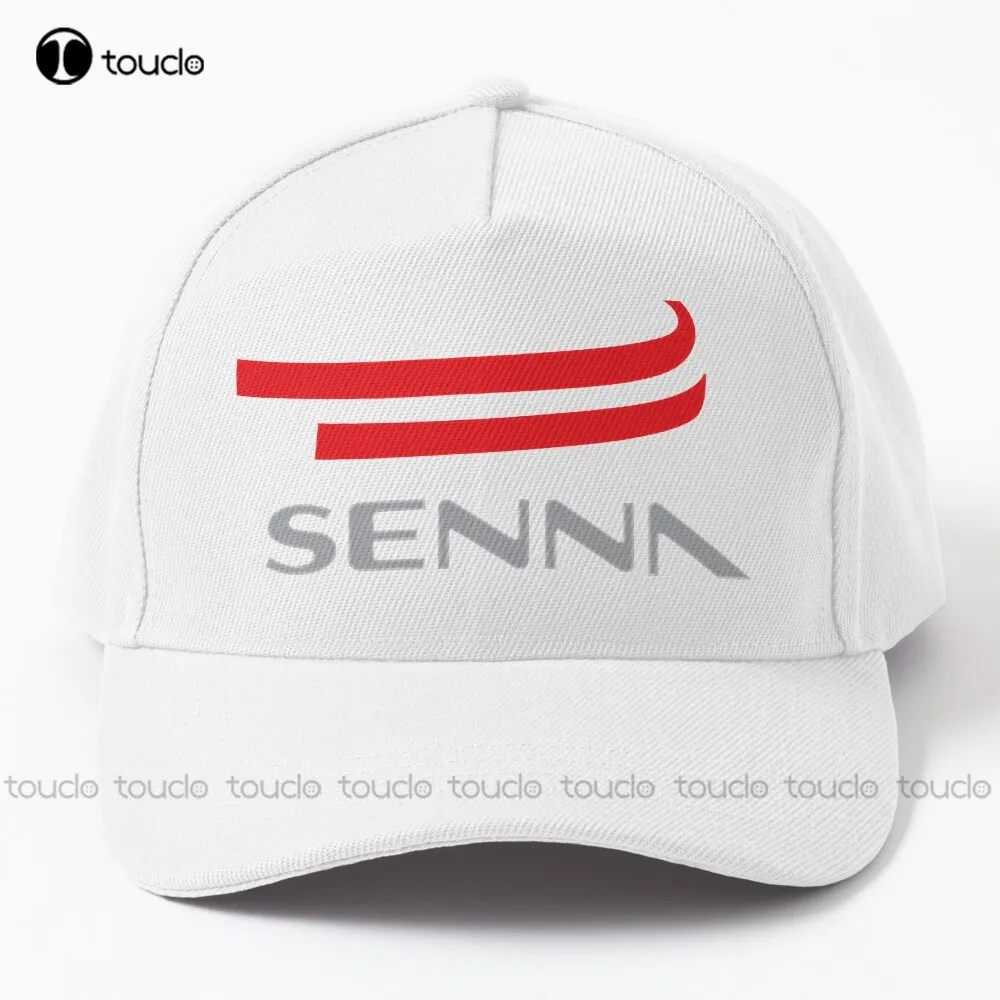 Ayrton Senna Logo Berretto Da Baseball Anime Caps Street Skateboard Cartoon Outdoor Cotton Caps Hip Hop Trucker Hats Cotton Denim Caps
