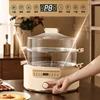 Electric Steamer Steam Pot Stew Pot  Multi-Function Steamer  Pot Appointment Time Electric Steam Box Electric Pressure Cookers 3