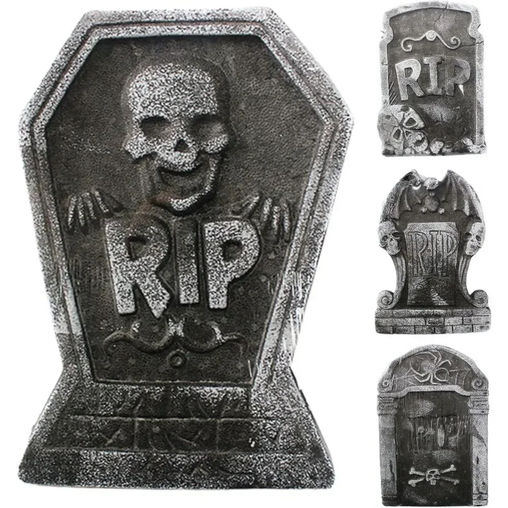 Lot 13 Pierres Tombales Halloween En Mousse – Déco Cimetière Et Jardin