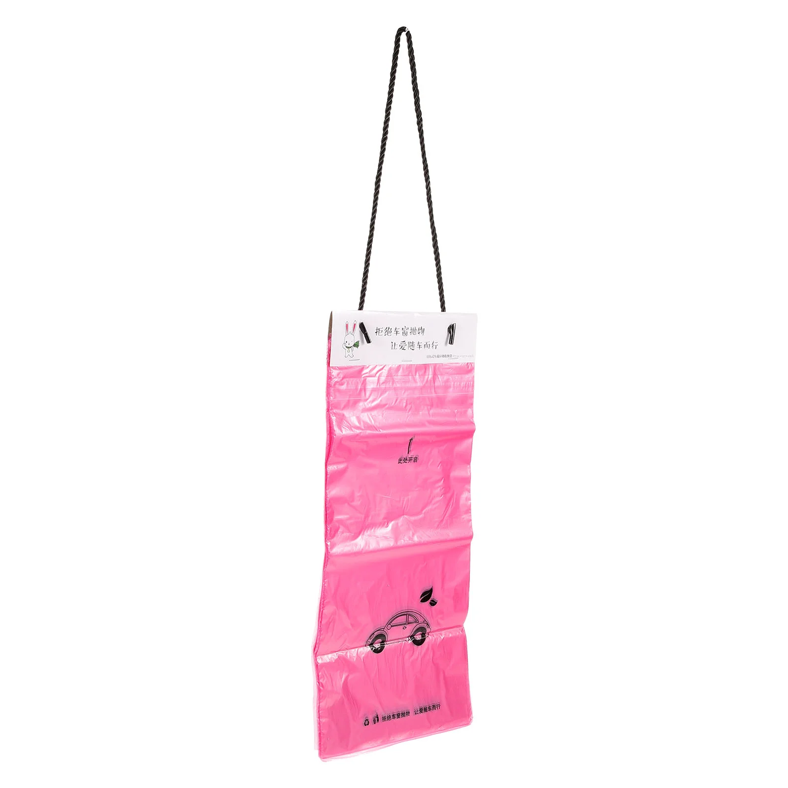 

50Pcs Car Stick-on Vomit Bags Convenient Car Garbage Bags Carsickness Vomit Bags for Travel
